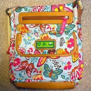 Medium sized Lily Bloom butterfly bag